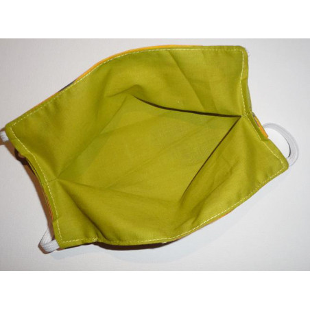 Masque en tissu lavable réversible WINNIE L'OURSON