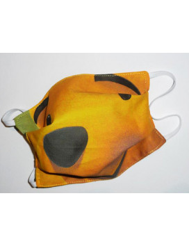 Maschera reversibile lavabile in tessuto per bambini WINNIE THE POOH