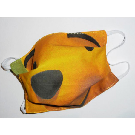 Masque en tissu lavable réversible WINNIE L'OURSON