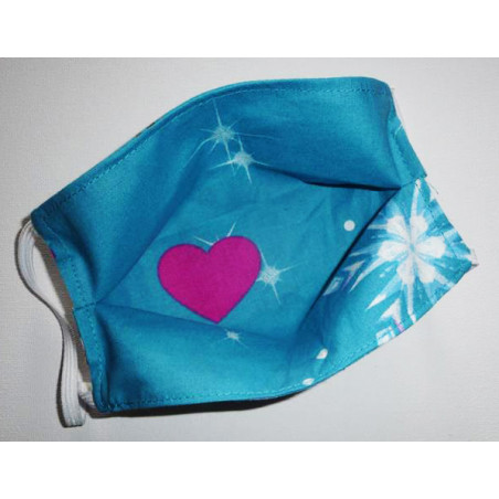 Masque en tissu lavable réversible enfant OLAF