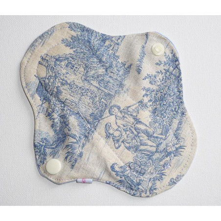 Protège-slip lavable TOILE DE JOUY (16 cm)