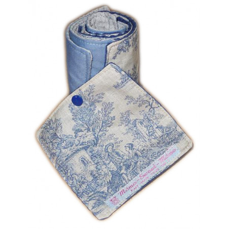 Papier toilette lavable TOILE DE JOUY (10 feuilles)