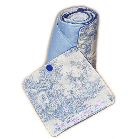 Papier toilette lavable TOILE DE JOUY (10 feuilles)