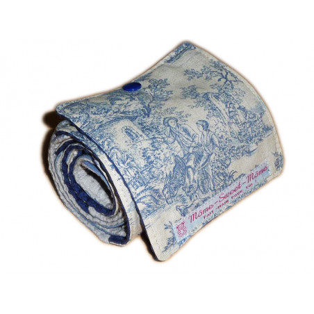 Papier toilette lavable TOILE DE JOUY (10 feuilles)