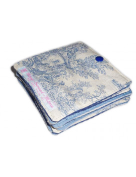 Papier toilette lavable TOILE DE JOUY (10 feuilles)