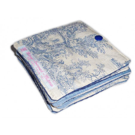 Papier toilette lavable TOILE DE JOUY (10 feuilles)