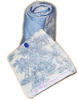 Papier toilette lavable TOILE DE JOUY (10 feuilles)