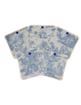 Papier toilette lavable TOILE DE JOUY (10 feuilles)