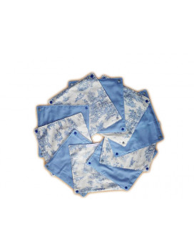 Essuie-tout lavable TOILE DE JOUY (10 feuilles)