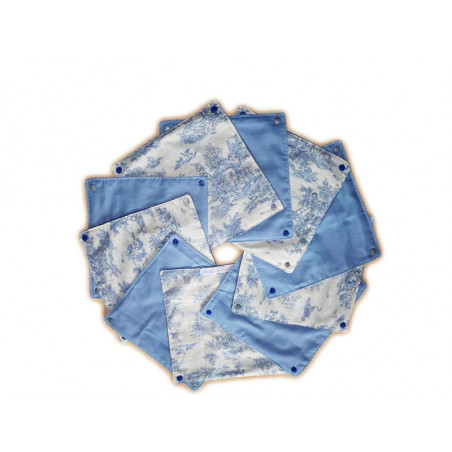 Essuie-tout lavable TOILE DE JOUY (10 feuilles)