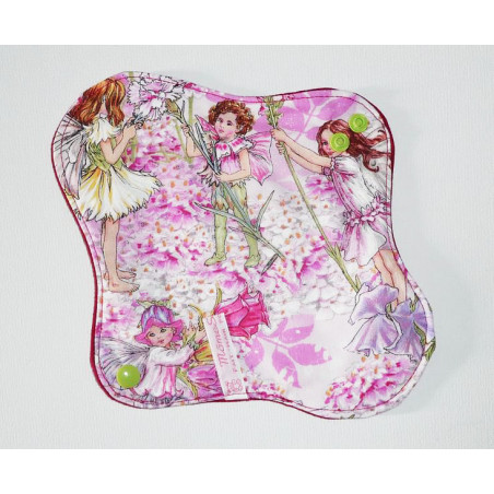 Washable sanitary napkin BUTTERFLY FAIRIES (M)