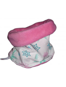 Snood / tour de cou enfant PINK SNOW