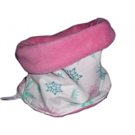 Snood / tour de cou enfant PINK SNOW