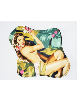 Serviette hygiénique lavable PIN-UP (M)