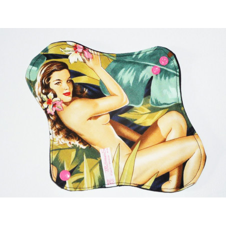 Serviette hygiénique lavable PIN-UP (M)