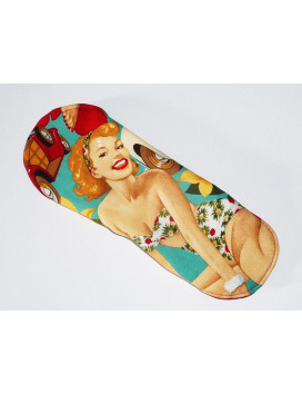 Serviette hygiénique lavable PIN-UP HAWAIENNE (M)