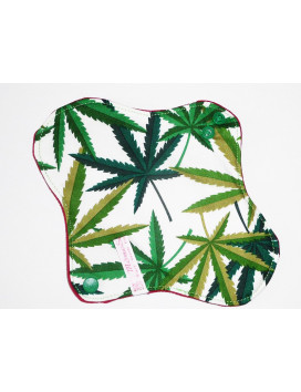 Serviette hygiénique lavable CANNABIS (S)