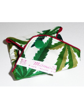 Serviette hygiénique lavable CANNABIS (S)