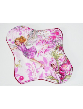 Serviette hygiénique lavable FEES PAPILLON (S)