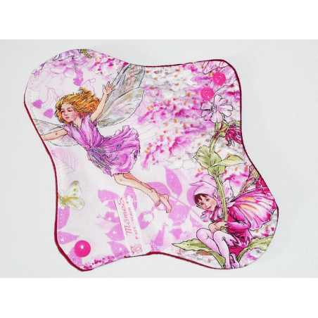 Serviette hygiénique lavable FEES PAPILLON (S)