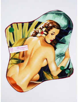 Serviette hygiénique lavable PIN-UP (S)