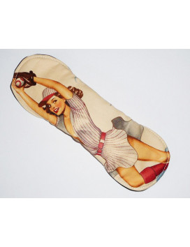 Serviette hygiénique lavable PIN-UP BASE-BALL (L)