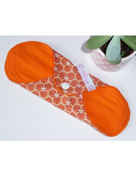 Serviette hygiénique lavable RIAD ORANGE (S)