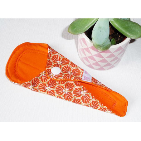 Protège-string lavable RIAD ORANGE (16 cm)