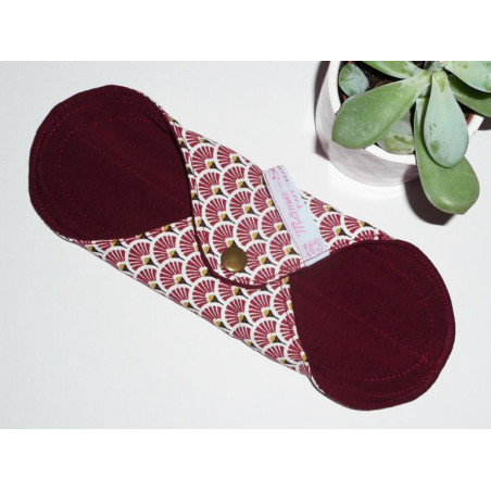 Washable sanitary napkin BORDEAUX FANS (S)