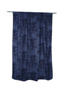 Blue curtain JAPANESE