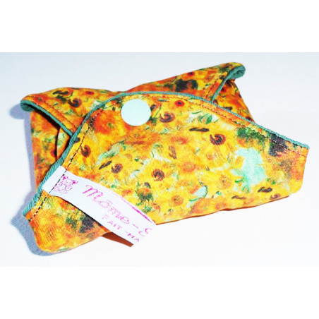 Serviette hygiénique lavable TOURNESOLS (M)