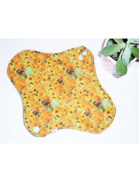 Washable sanitary napkin SUNFLOWER (M)