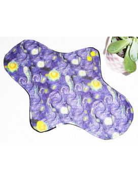 Washable sanitary napkin THE STARRY NIGHT (L)