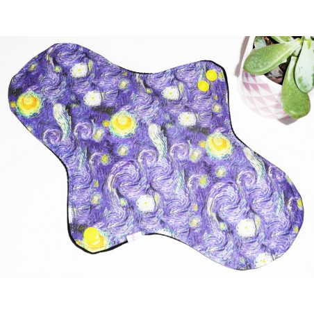 Washable sanitary napkin THE STARRY NIGHT (L)