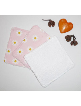 Grandes toallitas lavables (juego de 3) DAISY