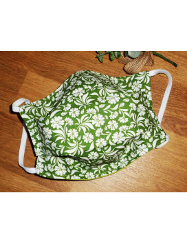 GARDEN reversible washable fabric mask