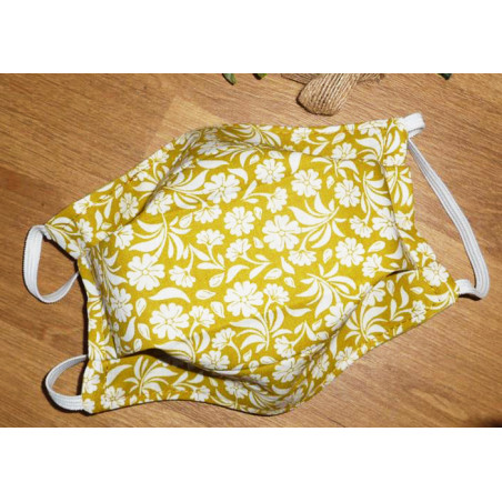 GARDEN reversible washable fabric mask