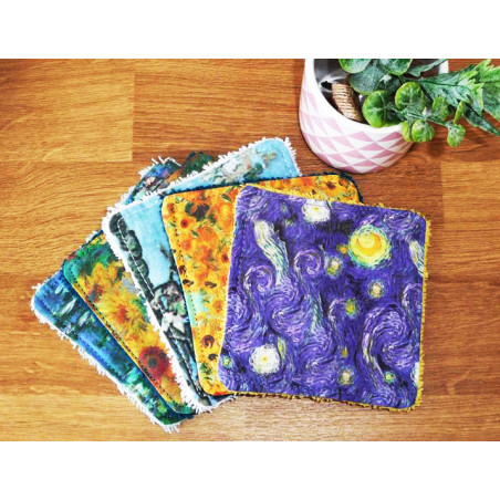 Large washable wipes (set of 5) THE PAINTERS