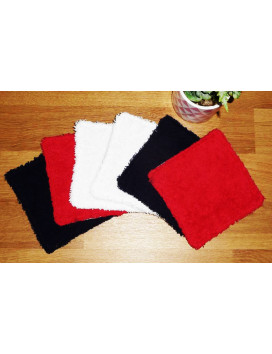 Grandes lingettes lavables (lot de 7) PIRATES