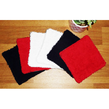 Grandes lingettes lavables (lot de 7) PIRATES