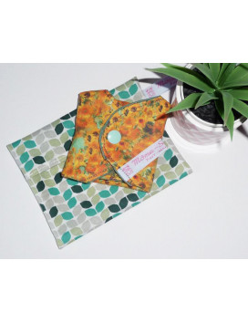 Pochette imperméable lavable et réutilisable GREEN RETRO