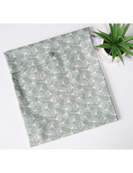 Washable and reusable freezer bag GINKGO (MEDIUM +)