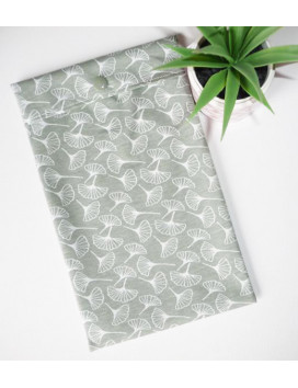 Washable and reusable freezer bag GINKGO (HALF-LONG)