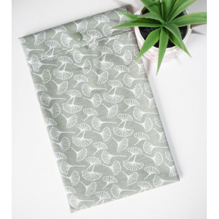 Washable and reusable freezer bag GINKGO (HALF-LONG)