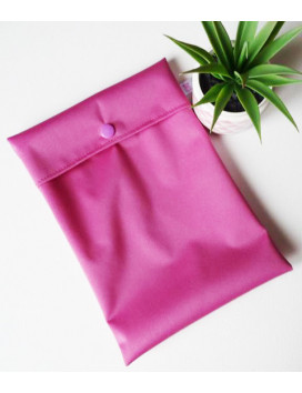 Washable and reusable freezer bag FUCHSIA (HALF-LONG)