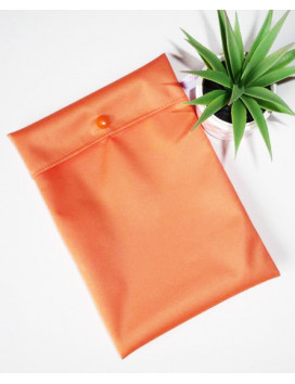 Waschbarer und wiederverwendbarer Gefrierbeutel ORANGE (HALBLANG)