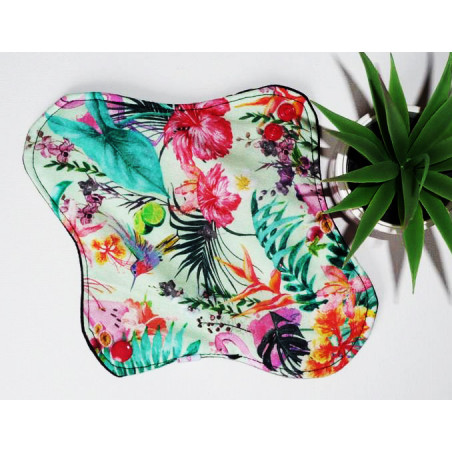 Serviette hygiénique lavable JUNGLE (M)