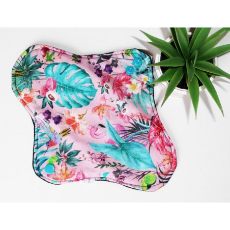 Serviette hygiénique lavable JUNGLE (M)