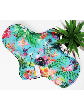 Serviette hygiénique lavable JUNGLE (L)