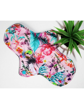 Serviette hygiénique lavable JUNGLE (L)